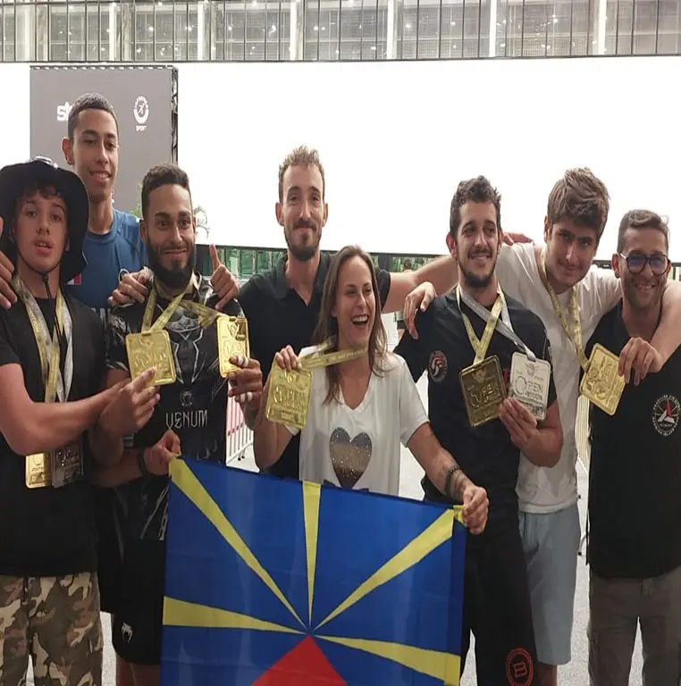 Team Réunion et ses médailles à l’Open Africa 2023