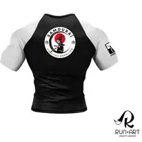 rashguards noir et blanc