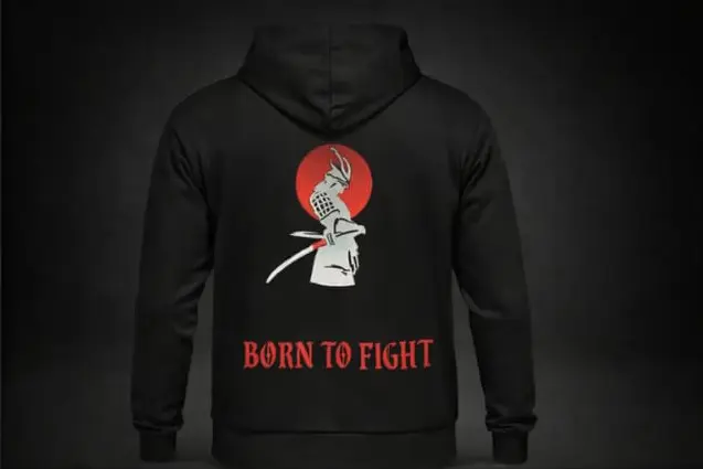pull noir édition samouraï
