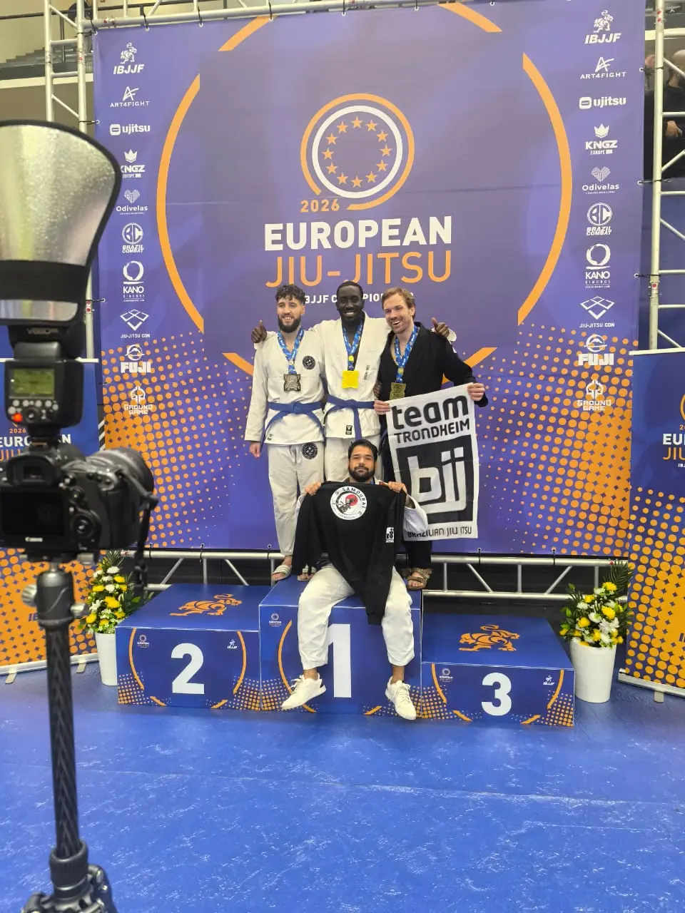 Podium Wallis au championnat d’Europe de Jiu-Jitsu 2026