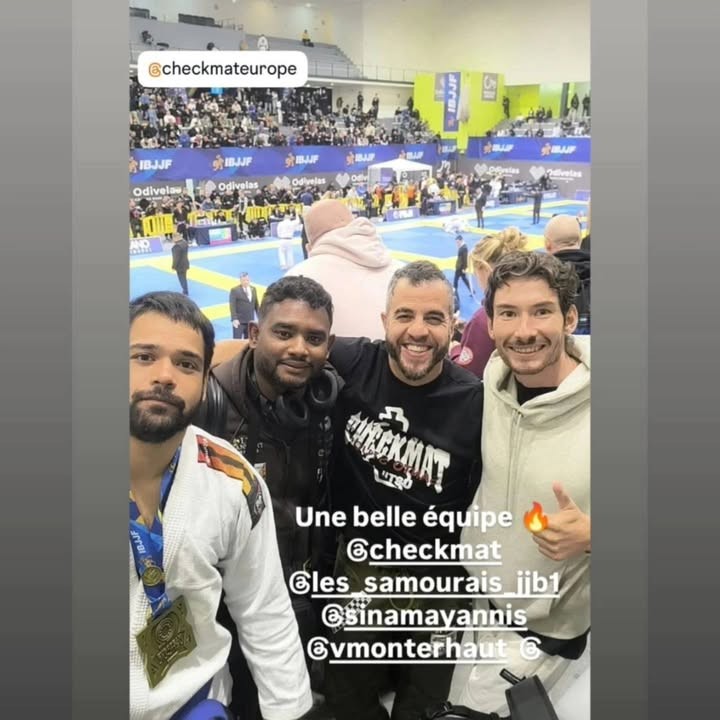 Photo publiée par JJB Les Samouraï — ***Championnat Europe IBJJF Lisbonne 2026 🇪🇺🥋*** Félicitations à nos combattant qui ont fièrement représenter la team sa