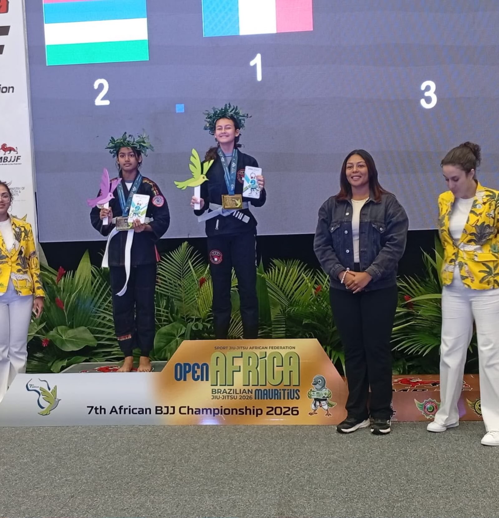Photo publiée par JJB Les Samouraï — Résultats Kids — Open Africa 2026 🇲🇺🥋🇷🇪 Une aventure de fous pour nos Kids de La Réunion à l’Open Africa 2026, qui s’est