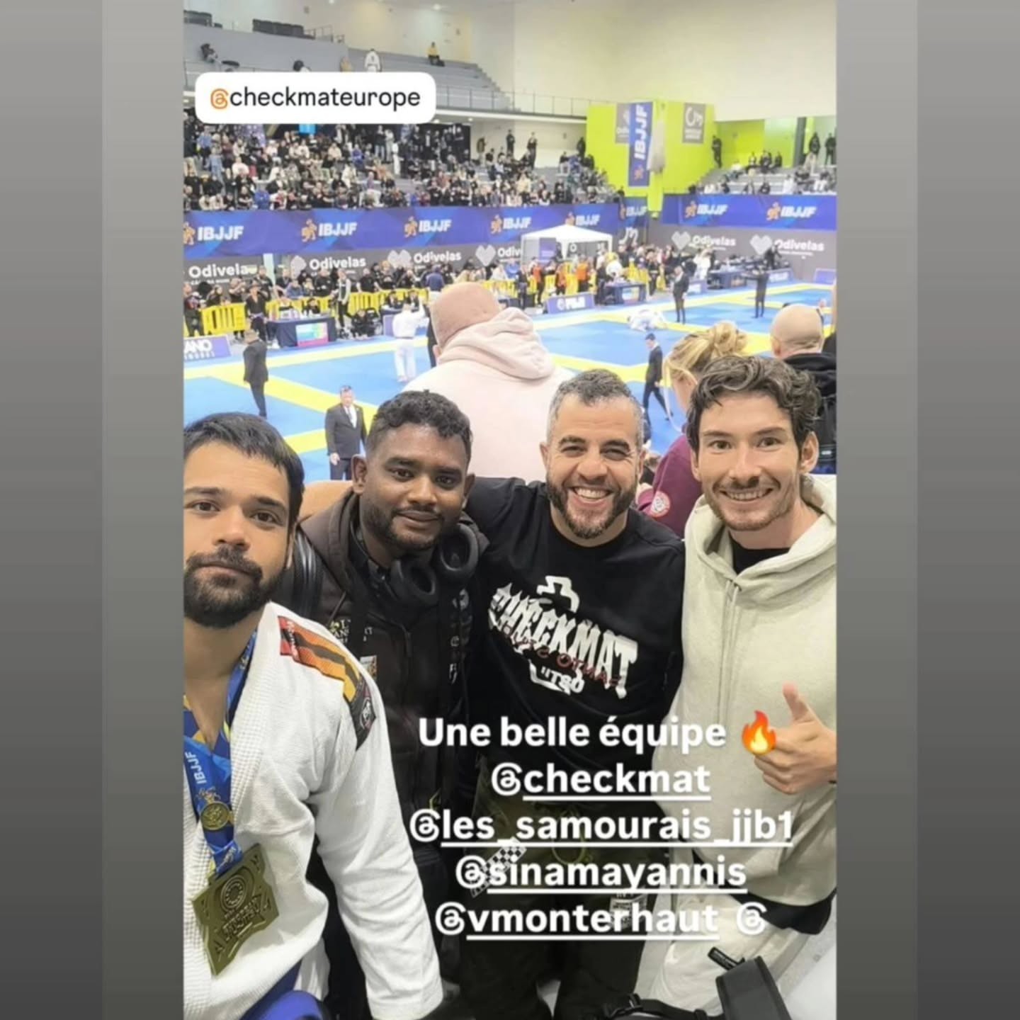 Photo publiée par JJB Les Samouraï — ***Championnat Europe IBJJF Lisbonne 2026 🇪🇺🥋*** Félicitations à nos combattant qui ont fièrement représenter la team sa