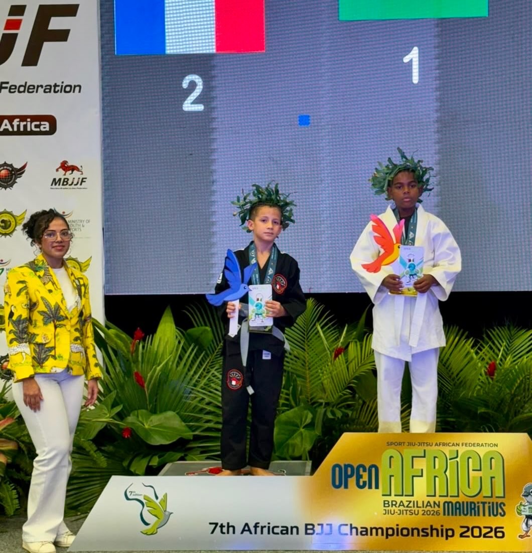 Photo publiée par JJB Les Samouraï — Résultats Kids — Open Africa 2026 🇲🇺🥋🇷🇪 Une aventure de fous pour nos Kids de La Réunion à l’Open Africa 2026, qui s’est